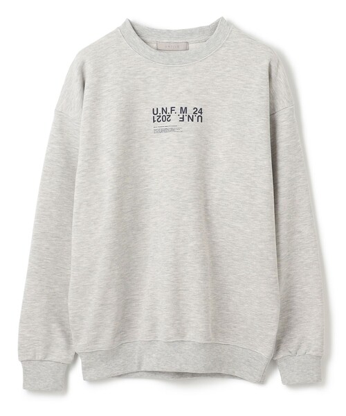 UNFILO(アンフィーロ)の「【男女兼用】グラフィックプリント スウェットTEE(スウェット・メンズ・グレー系/グレー系1/グレー系2/ダルブルー系/ダルブルー系2/ダルブルー系1・MEDIUM/SMALL/X-LARGE/LARGE)」の20枚目の写真