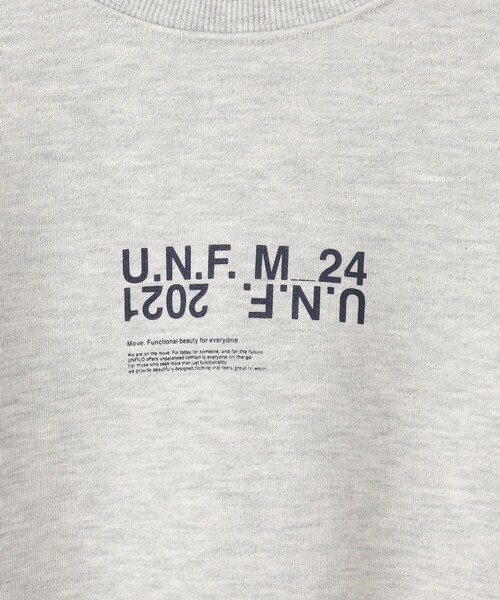 UNFILO(アンフィーロ)の「【男女兼用】グラフィックプリント スウェットTEE(スウェット・メンズ・グレー系/グレー系1/グレー系2/ダルブルー系/ダルブルー系2/ダルブルー系1・MEDIUM/SMALL/X-LARGE/LARGE)」の15枚目の写真
