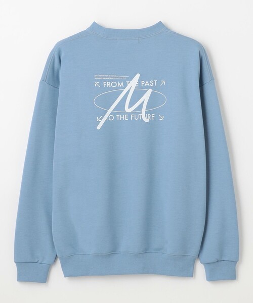 UNFILO(アンフィーロ)の「【男女兼用】グラフィックプリント スウェットTEE(スウェット・メンズ・グレー系/グレー系1/グレー系2/ダルブルー系/ダルブルー系2/ダルブルー系1・MEDIUM/SMALL/X-LARGE/LARGE)」の7枚目の写真