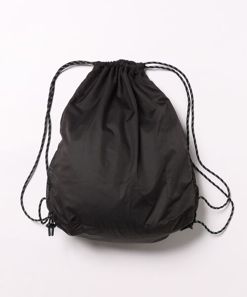 RE/SP（アールイーエスピー）の「RE/SP RE/SP Knapsack / アールイーエスピー アールイーエスピー ナップサック（バックパック/リュック・キッズ・ブラック/ライム・FREE）」の3枚目の写真