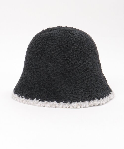 VENCEEXCHANGE（ヴァンスエクスチェンジ）の「ブークレボアハット（ハット・レディース・ブラック/グレー/オフホワイト・FREE）」の9枚目の写真