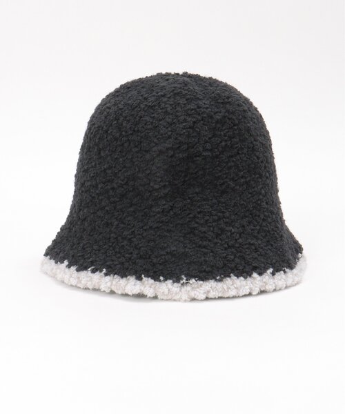 VENCEEXCHANGE（ヴァンスエクスチェンジ）の「ブークレボアハット（ハット・レディース・ブラック/グレー/オフホワイト・FREE）」の10枚目の写真