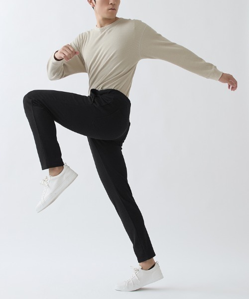 BODY WILD(ボディーワイルド)の「BODY WILD/ボディワイルド ストレッチパンツ テーパードスタイル(その他パンツ・メンズ・杢グレー/ブラック・X-LARGE/MEDIUM/LARGE)」の13枚目の写真