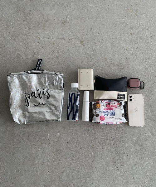 210nouve（トゥージュヌーブ）の「デザイン 刺繍 ミニ マーケット ハンドバッグ（ハンドバッグ・レディース・ゴールド/シルバー/ネイビー/ブラック/グレー系その他/ピンク系その他/ブラウン系その他・FREE）」の12枚目の写真