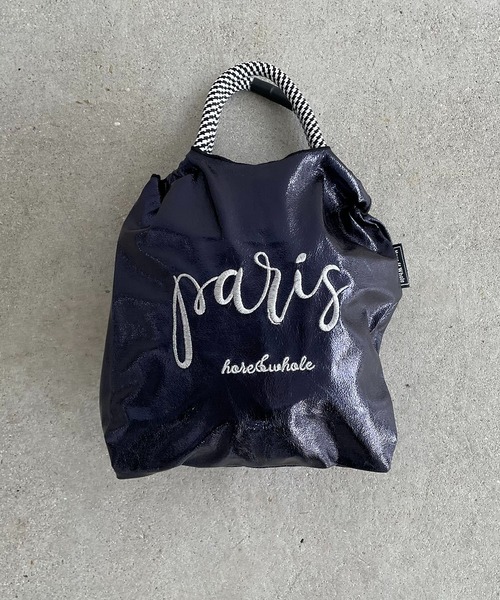 210nouve（トゥージュヌーブ）の「デザイン 刺繍 ミニ マーケット ハンドバッグ（ハンドバッグ・レディース・ゴールド/シルバー/ネイビー/ブラック/グレー系その他/ピンク系その他/ブラウン系その他・FREE）」の17枚目の写真