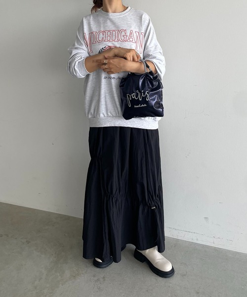 210nouve（トゥージュヌーブ）の「デザイン 刺繍 ミニ マーケット ハンドバッグ（ハンドバッグ・レディース・ゴールド/シルバー/ネイビー/ブラック/グレー系その他/ピンク系その他/ブラウン系その他・FREE）」の15枚目の写真