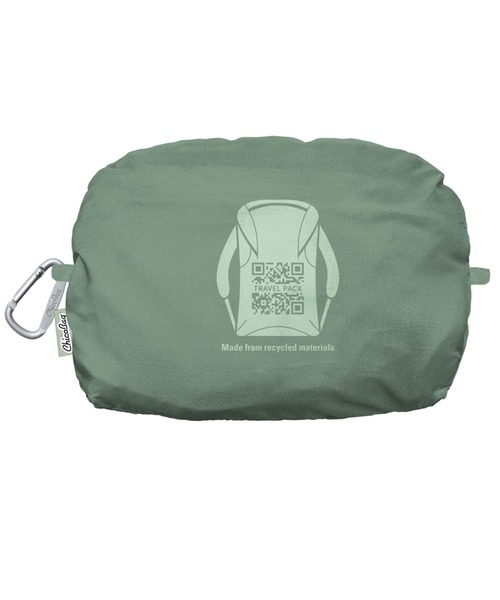 ChicoBag(チコバッグ)の「ChicoBag/チコバッグ Travel Pack rePETe/トラベルパック(エコバッグ/サブバッグ・レディース・セージグリーン/ブラック・FREE)」の7枚目の写真