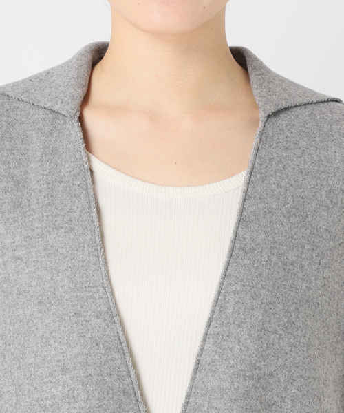 PROTAGONISTA（プロタゴニスタ）の「【PROTAGONISTA/プロタゴニスタ】WL ジレ（ベスト・レディース・ライトグレー/ブラウン・FREE）」の21枚目の写真