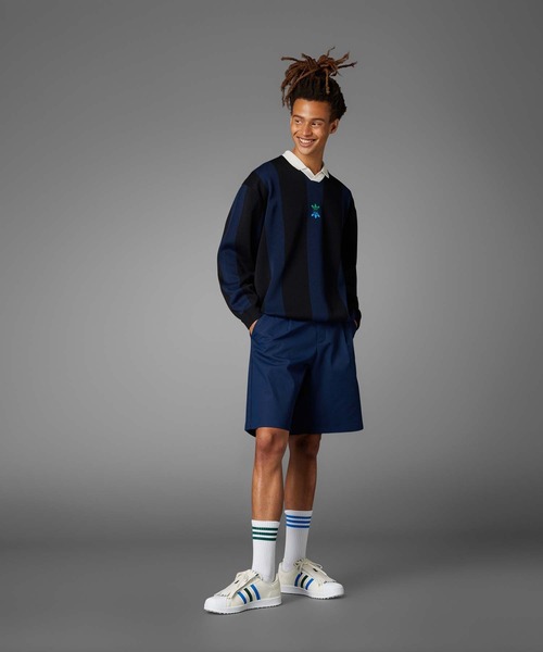 ROLLING LINKS 長袖ニットポロ【adidas Golf/アディダスゴルフ】