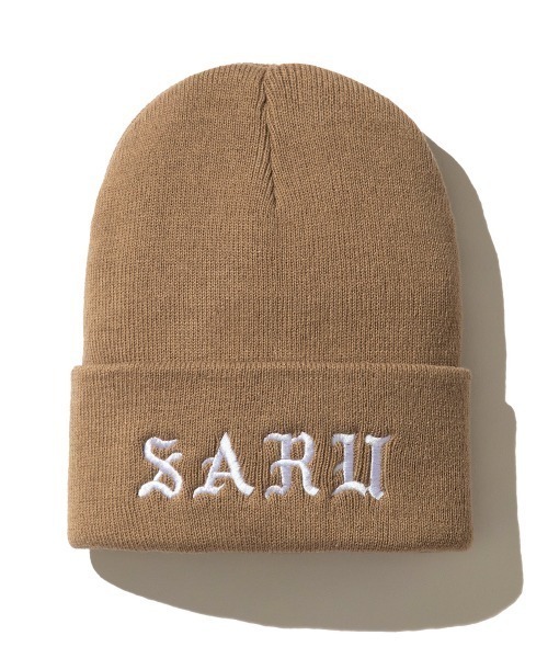 Kinetics × TOKYO TRIBE' SANTA INOUE SARU IRON-ON LETTER KNIT