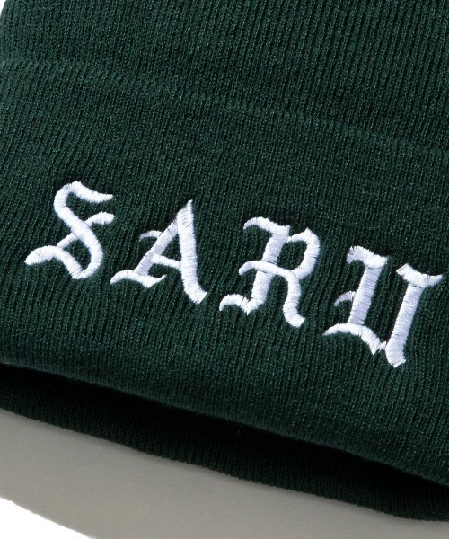Kinetics × TOKYO TRIBE' SANTA INOUE SARU IRON-ON LETTER KNIT