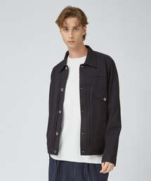 ABAHOUSE | 【デニムディテール】ストレッチポンチ トラッカーブルゾン / ポンチGジャン(ブルゾン)