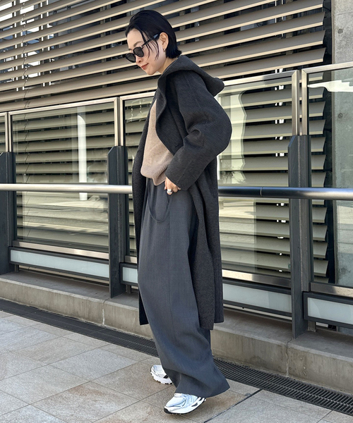 AP STUDIO（エーピーストゥディオ）の「フーデットリバーコート