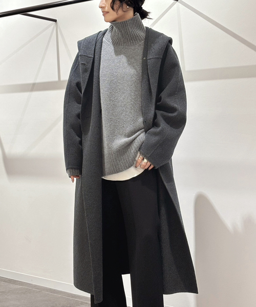 AP STUDIO（エーピーストゥディオ）の「フーデットリバーコート