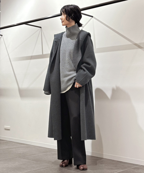 AP STUDIO（エーピーストゥディオ）の「フーデットリバーコート