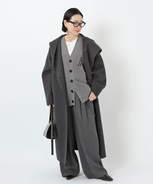 AP STUDIO（エーピーストゥディオ）の「フーデットリバーコート