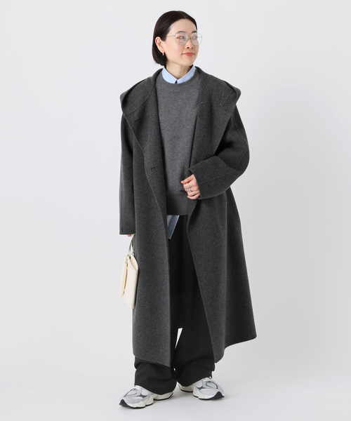 AP STUDIO（エーピーストゥディオ）の「フーデットリバーコート