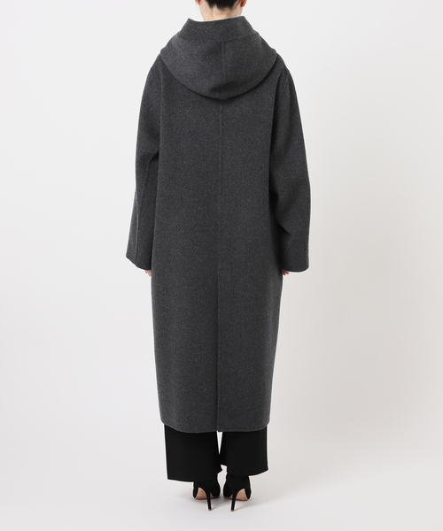 AP STUDIO（エーピーストゥディオ）の「フーデットリバーコート（その他アウター・レディース・グレー・36/38）」の21枚目の写真