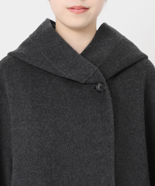 AP STUDIO（エーピーストゥディオ）の「フーデットリバーコート（その他アウター・レディース・グレー・36/38）」の22枚目の写真