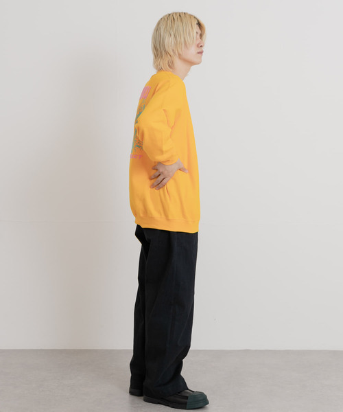 PARKS PROJECT(パークスプロジェクト)の「PARKS PROJECT NATIONAL PARKS SWEAT(スウェット・メンズ・グリーン/イエロー・MEDIUM/LARGE)」の8枚目の写真
