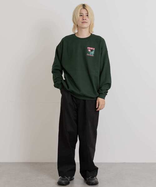 PARKS PROJECT(パークスプロジェクト)の「PARKS PROJECT NATIONAL PARKS SWEAT(スウェット・メンズ・グリーン/イエロー・MEDIUM/LARGE)」の15枚目の写真