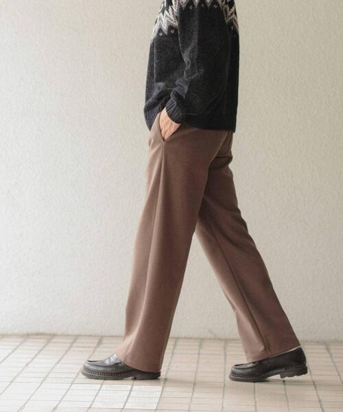 ITEMS URBANRESEARCH（アイテムズ アーバンリサーチ）の「静電気防止 ウールタッチTR スラックス（その他パンツ・メンズ・ベージュ/モカ/ブラック/グレー・LARGE/MEDIUM）」の7枚目の写真
