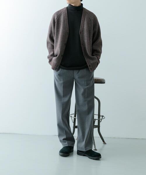 ITEMS URBANRESEARCH（アイテムズ アーバンリサーチ）の「静電気防止 ウールタッチTR スラックス（その他パンツ・メンズ・ベージュ/モカ/ブラック/グレー・LARGE/MEDIUM）」の14枚目の写真