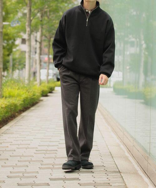 ITEMS URBANRESEARCH（アイテムズ アーバンリサーチ）の「静電気防止 ウールタッチTR スラックス（その他パンツ・メンズ・ベージュ/モカ/ブラック/グレー・LARGE/MEDIUM）」の22枚目の写真