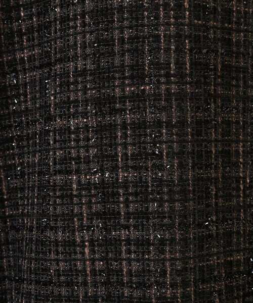 Green　Parks（グリーンパークス）の「ラメツィードペプラムベスト（ベスト・レディース・ブラック/ライトベージュ・FREE）」の22枚目の写真