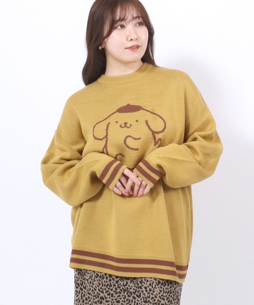 ニット セーター 「Sanrio/サンリオキャラクターズ」クロミジャガードニット レディース Sanrio/サンリオキャラクターズ】クロミジャガードニット