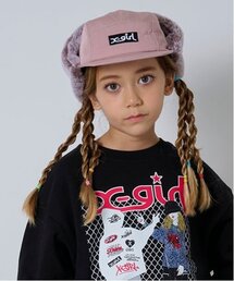 X-girl Stages | ファー耳フライトキャップ(キャップ)