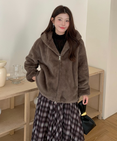 ARIADNAwファージャケット ARIADNAw ファージャケット ariadnawファージャケット ariadnawファー