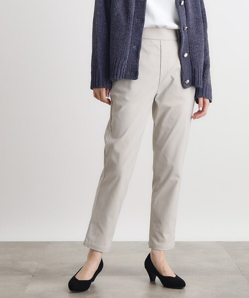 grove(グローブ)の「◆【多機能】裏起毛ハイパーストレッチテーパードパンツ(その他パンツ・レディース・ナチュラル/ブラック/オリーブ/ブラック系1・02/03/00/01/04/05)」の3枚目の写真