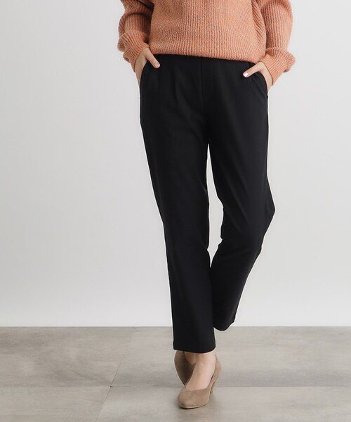 grove(グローブ)の「◆【多機能】裏起毛ハイパーストレッチテーパードパンツ(その他パンツ・レディース・ナチュラル/ブラック/オリーブ/ブラック系1・02/03/00/01/04/05)」の1枚目の写真