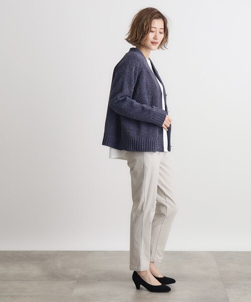 grove(グローブ)の「◆【多機能】裏起毛ハイパーストレッチテーパードパンツ(その他パンツ・レディース・ナチュラル/ブラック/オリーブ/ブラック系1・02/03/00/01/04/05)」の15枚目の写真