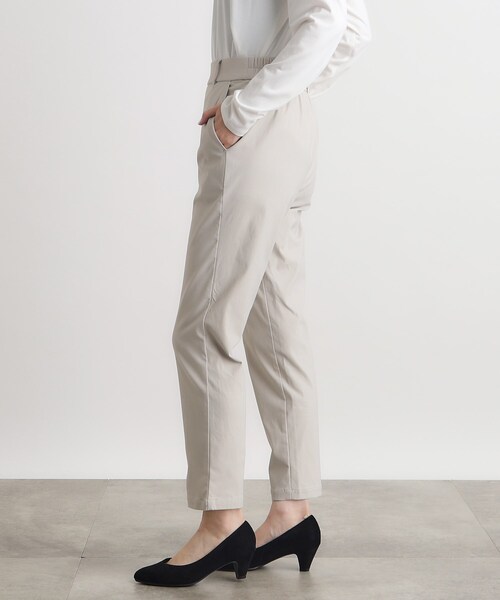 grove(グローブ)の「◆【多機能】裏起毛ハイパーストレッチテーパードパンツ(その他パンツ・レディース・ナチュラル/ブラック/オリーブ/ブラック系1・02/03/00/01/04/05)」の22枚目の写真