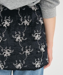 クリンクルクリンクルクリンクル　ベルベット3Dエンブロイダリーベスト crinkle crinkle crinkle（クリンクルクリンクルクリンクル）の