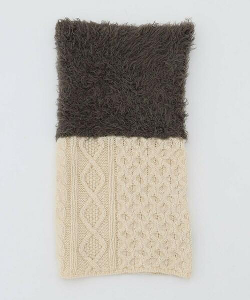 【セール】ケーブルシャギー ネックウォーマー（ネックウォーマー/スヌード）｜FRAPBOIS（フラボア） 5,016円