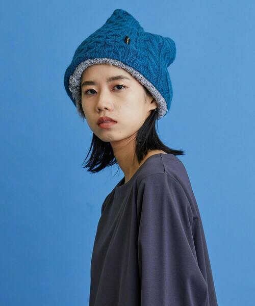 FRAPBOIS(フラボア)の「ケーブルシャギー ネックウォーマー(ネックウォーマー/スヌード・レディース・オフホワイト/ブルーグリーン・FREE)」の8枚目の写真