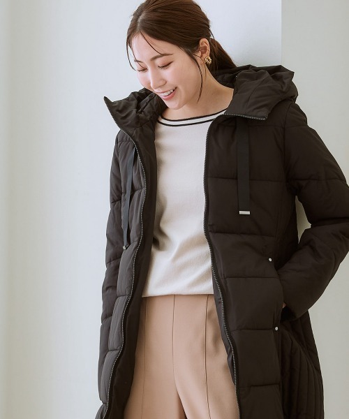 7days Life Styling（セブンデイズライフスタイリング）の「肩ボタン配色ボートネックニット（毛玉になりにくい・タンブル乾燥OK）（ニット/セーター・レディース・アイボリー/杢グレー/ブラック・S/M/L/LL/3L）」の15枚目の写真