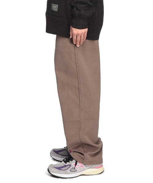 WOODENDOLL(ウッディンドール)の「WOODENDOLL ウール調 パンツ 秋 冬 起毛 ストレート あったかパンツ メンズ レディース(スウェットパンツ・メンズ・ブラック/ベージュ・LL/M/L)」の5枚目の写真