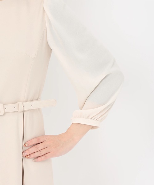 ダブルプリーツワンピース（ワンピース）｜STRAWBERRY-FIELDS