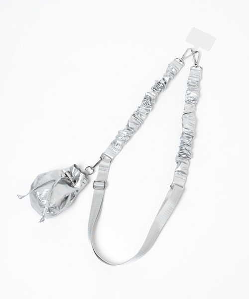 キンチャクポーチ付きモバイルショルダー 289098（スマホグッズ）｜Me