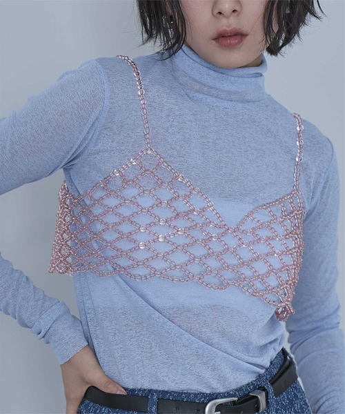 クリアビーズビスチェ（キャミソール）｜miette（ミエット）の