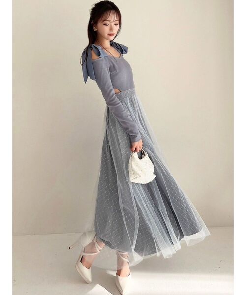 RESEXXY（リゼクシー）の「クリアスパンコールバッグ（ハンドバッグ・レディース・ピンク/ホワイト・FREE）」の7枚目の写真