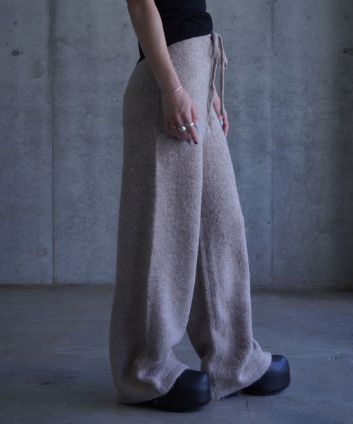 gina tricot(ジーナトリコ)の「Knitted trousers(その他パンツ・レディース・ライトグレー/ベージュ・S/M)」の8枚目の写真