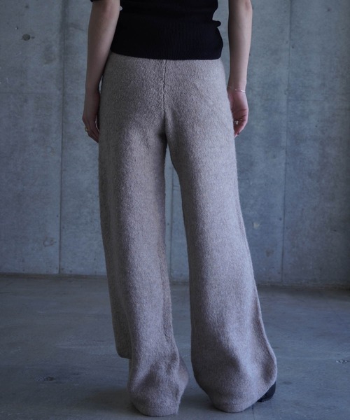 gina tricot(ジーナトリコ)の「Knitted trousers(その他パンツ・レディース・ライトグレー/ベージュ・S/M)」の9枚目の写真