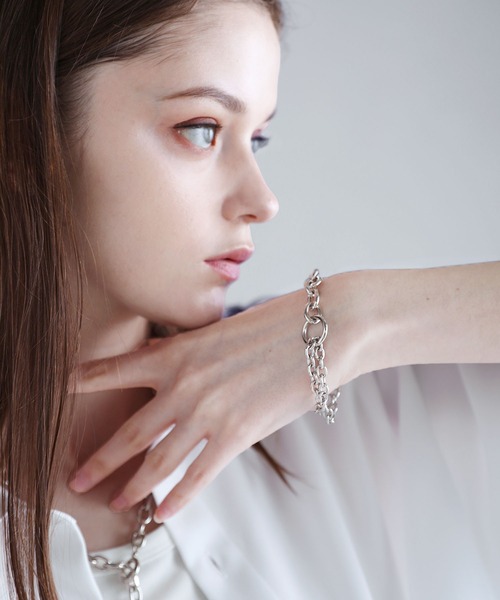 MADE IN JAPAN】ダブルチェーンマンテルブレスレット（ブレスレット