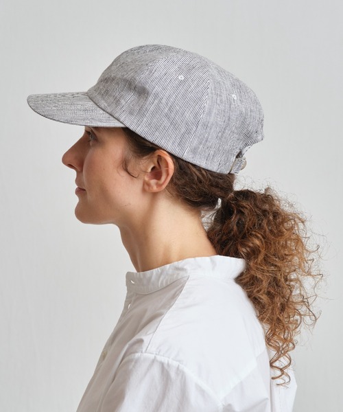 Nine Tailor(ナインテイラー)の「Nine Tailor Larch Cap (N-1413)(キャップ・メンズ・ホワイト系その他/ブルー系その他・FREE)」の3枚目の写真