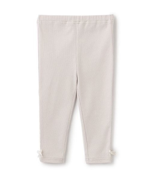 petit main(プティマイン)の「【プティプラ】GIRLS10分丈レギンス(レギンス/スパッツ・キッズ・レッド/チャコール/ブラック/アイボリー/ブルー/ブルーグレー/ライトピンク/ライトグリーン/ライトグレー・130cm/90cm/80cm/110cm/100cm/120cm)」の8枚目の写真